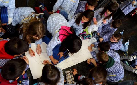El treball cooperatiu és present a les aules